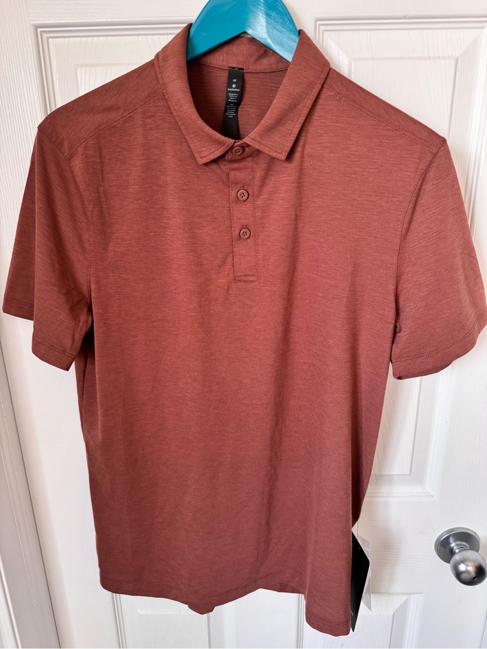 Mens Lululemon Evolution Polo Shirt Short Sleeve Brand New NWT